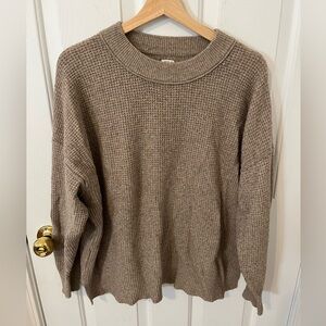 Aerie Waffle Knit Sweater